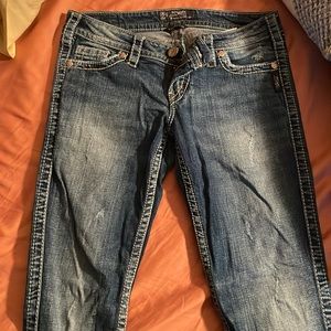 Silver jeans